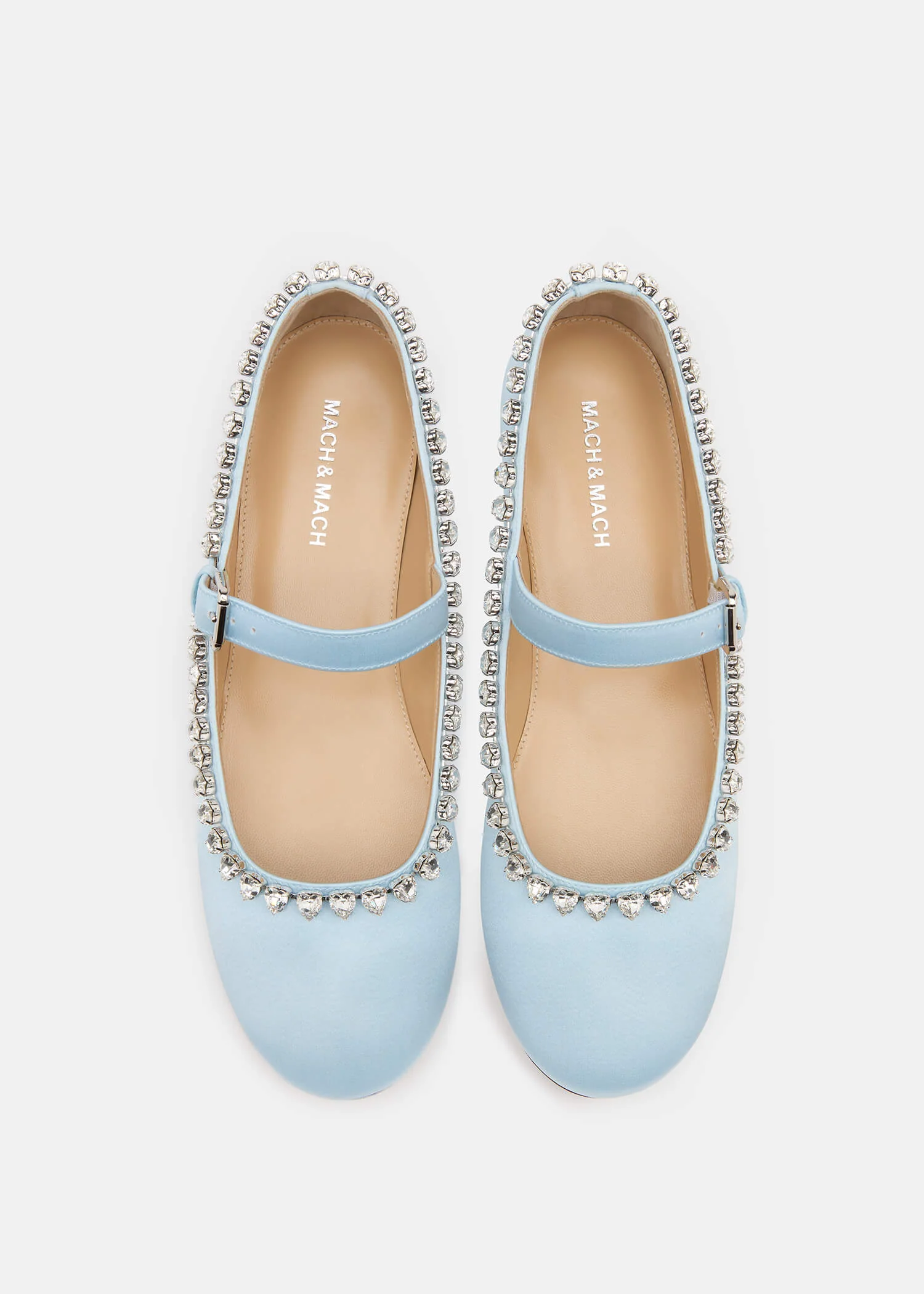 Audrey Satin Flats - Image 3