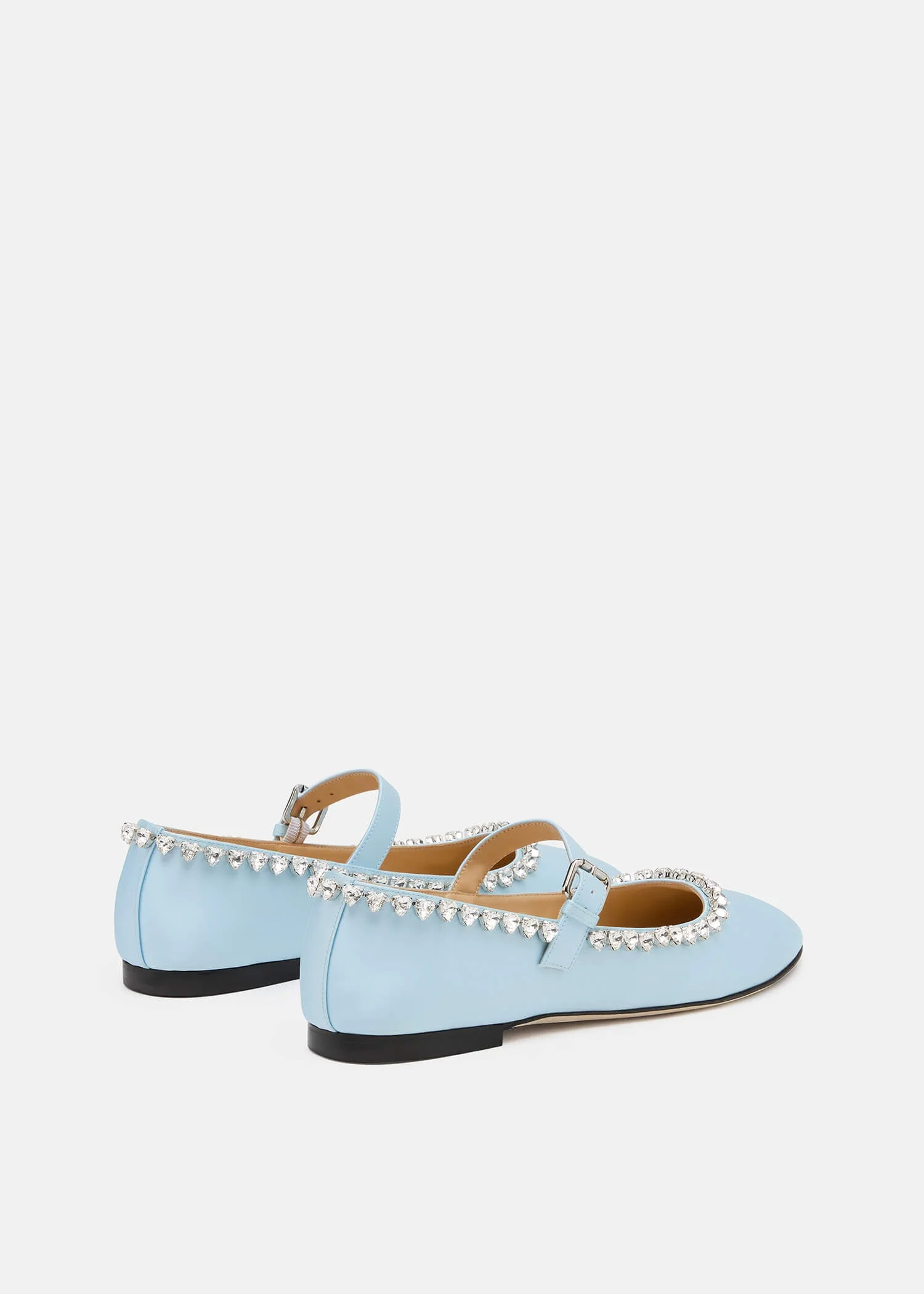 Audrey Satin Flats - Image 4