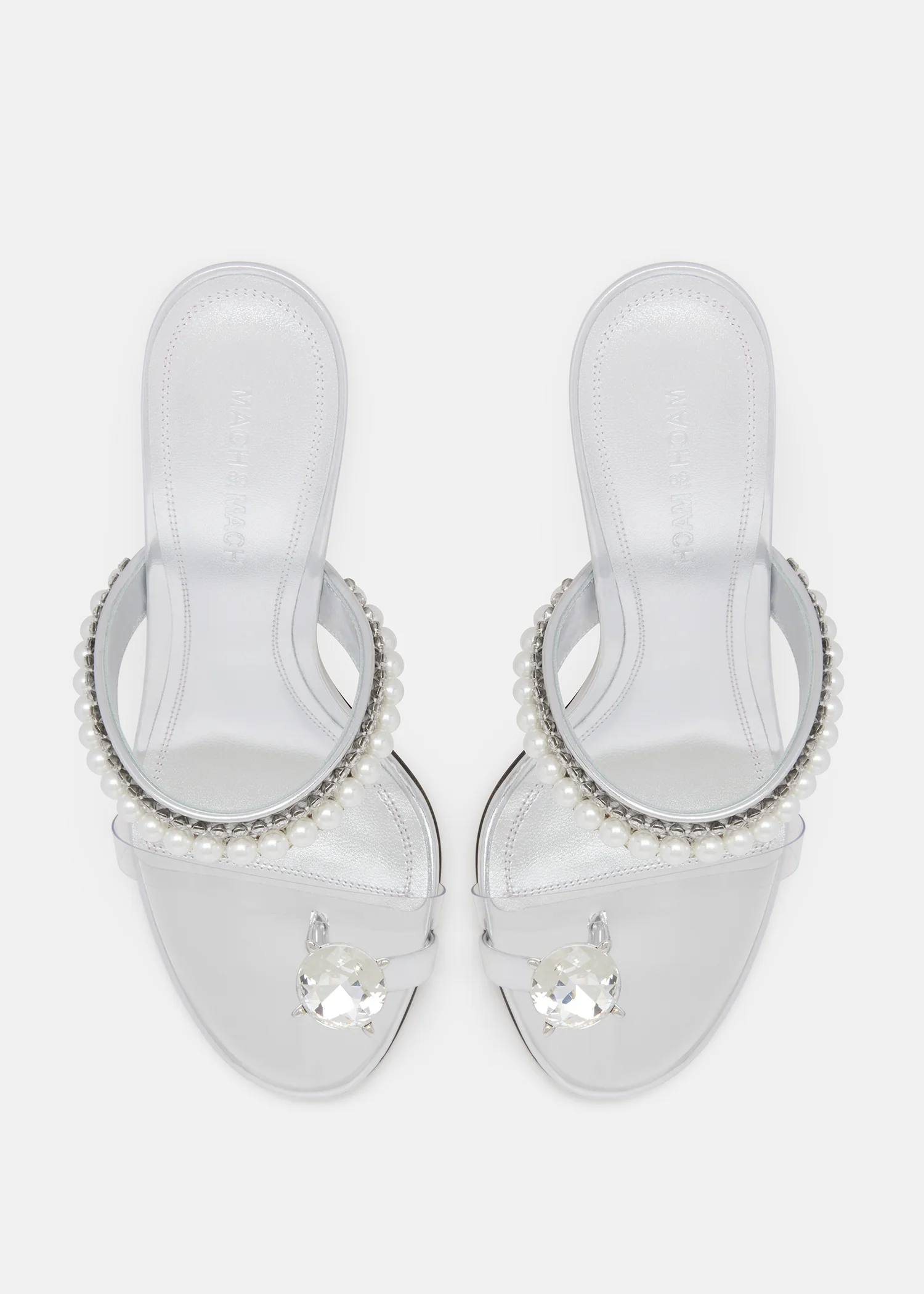 Diamond Of Elizabeth Ring Toe Leather Mules - Image 3