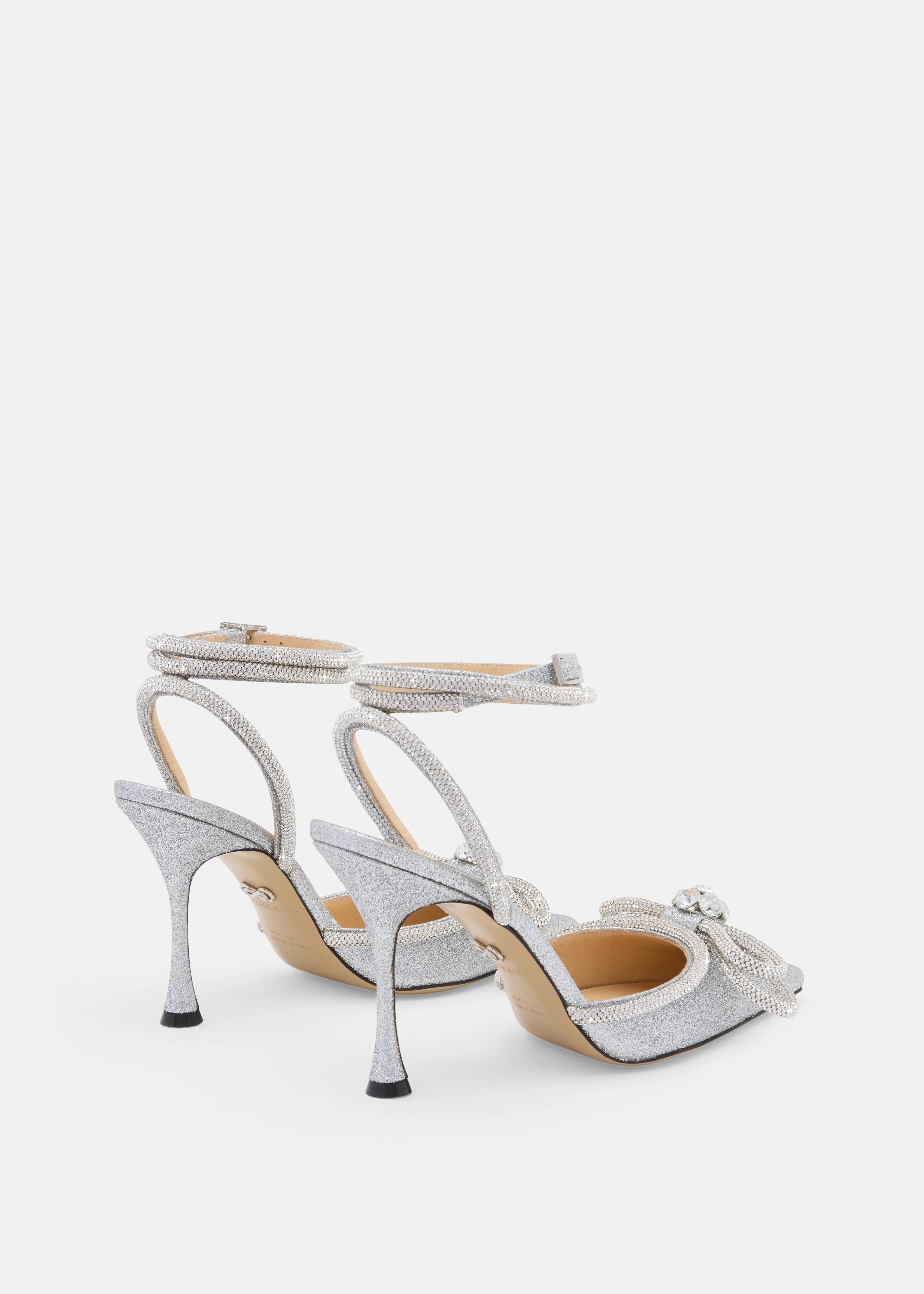 Double Bow Glitter Pumps - Image 4