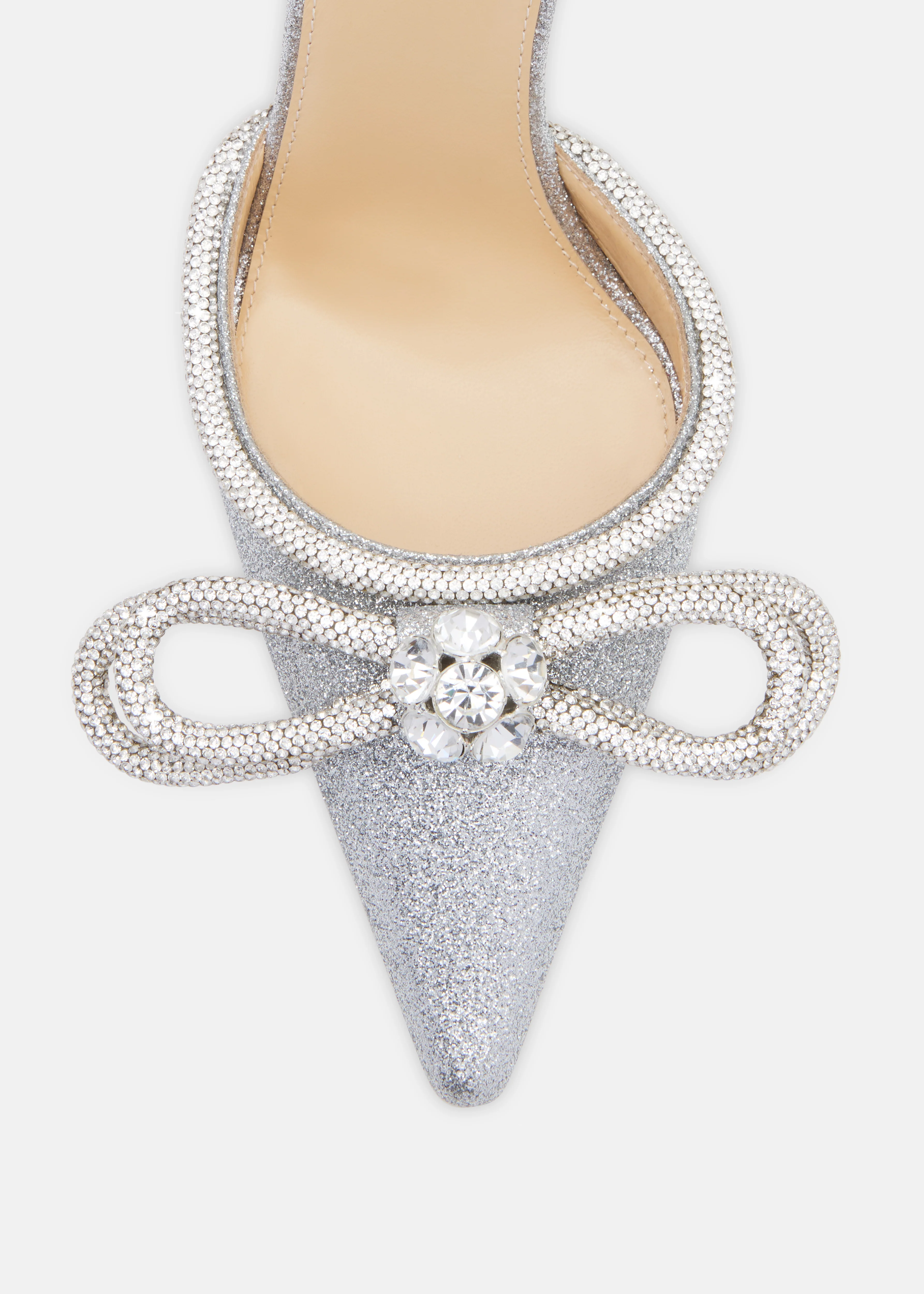 Double Bow Glitter Pumps - Image 5