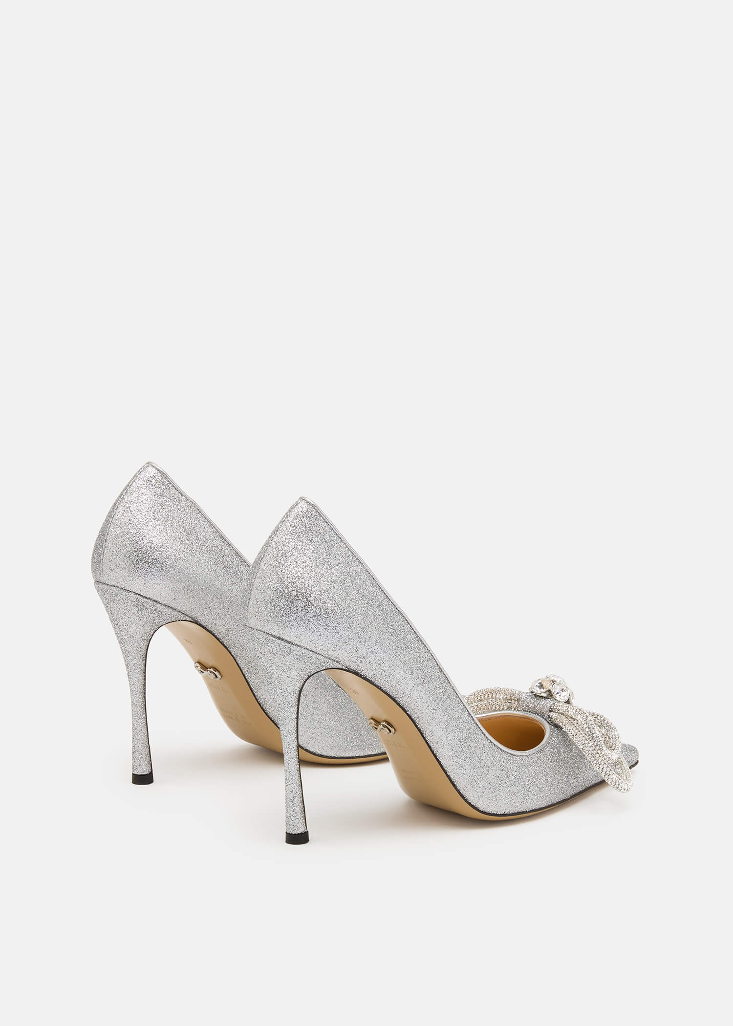 Double Bow Glitter Pumps - Image 4