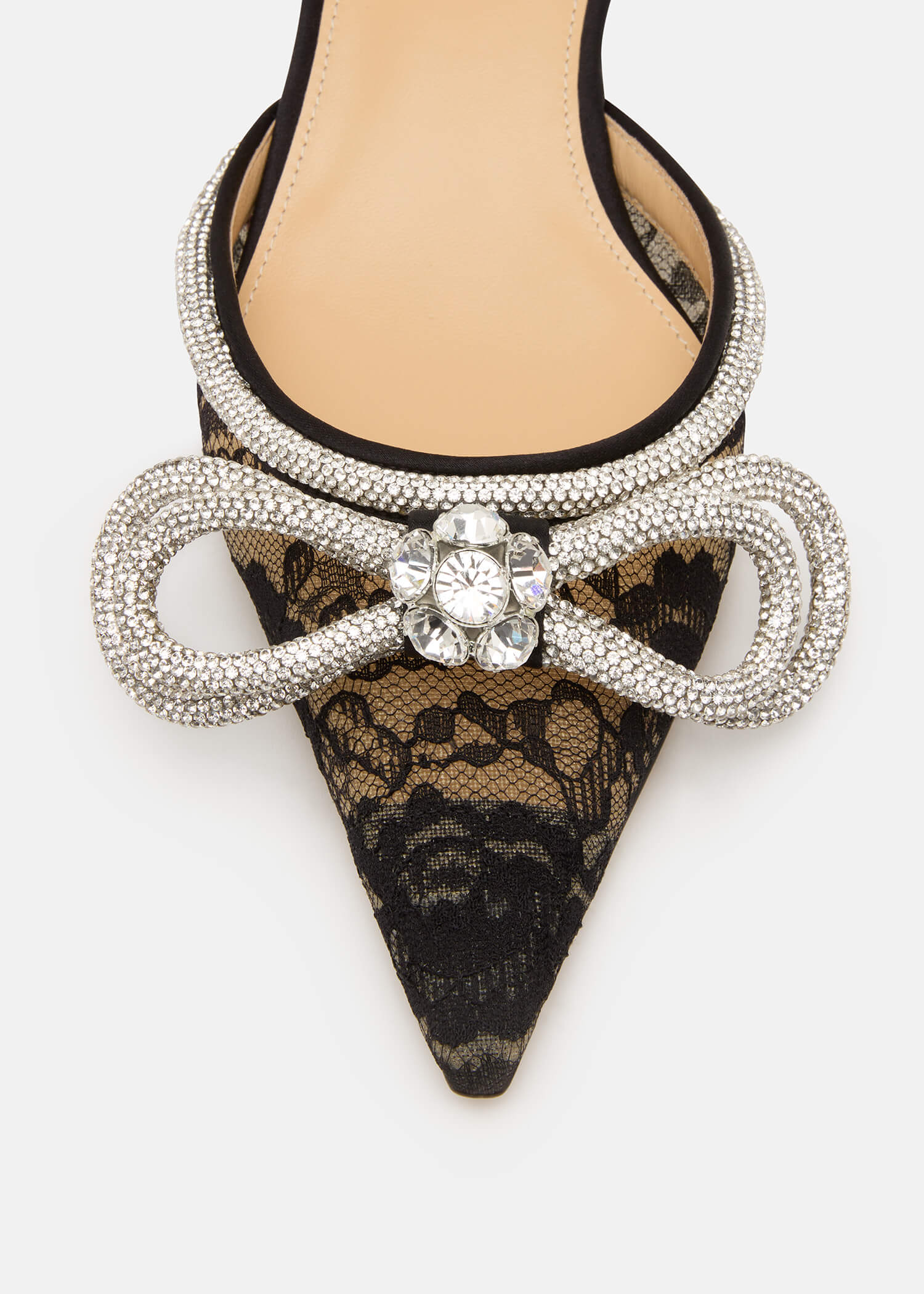 Double Bow Lace Flats - Image 5