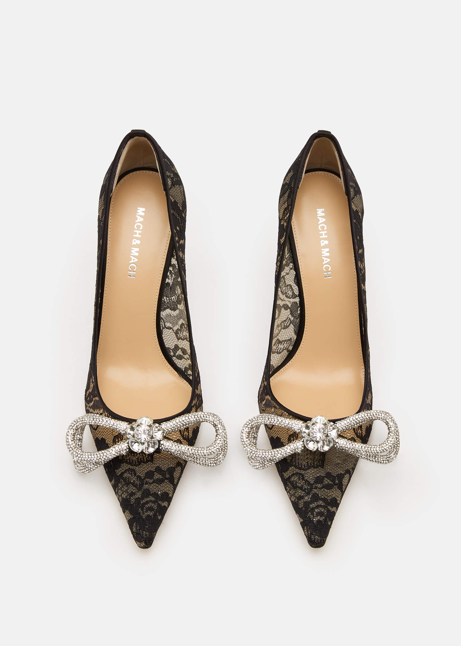 Double Bow Lace Pumps - Image 3