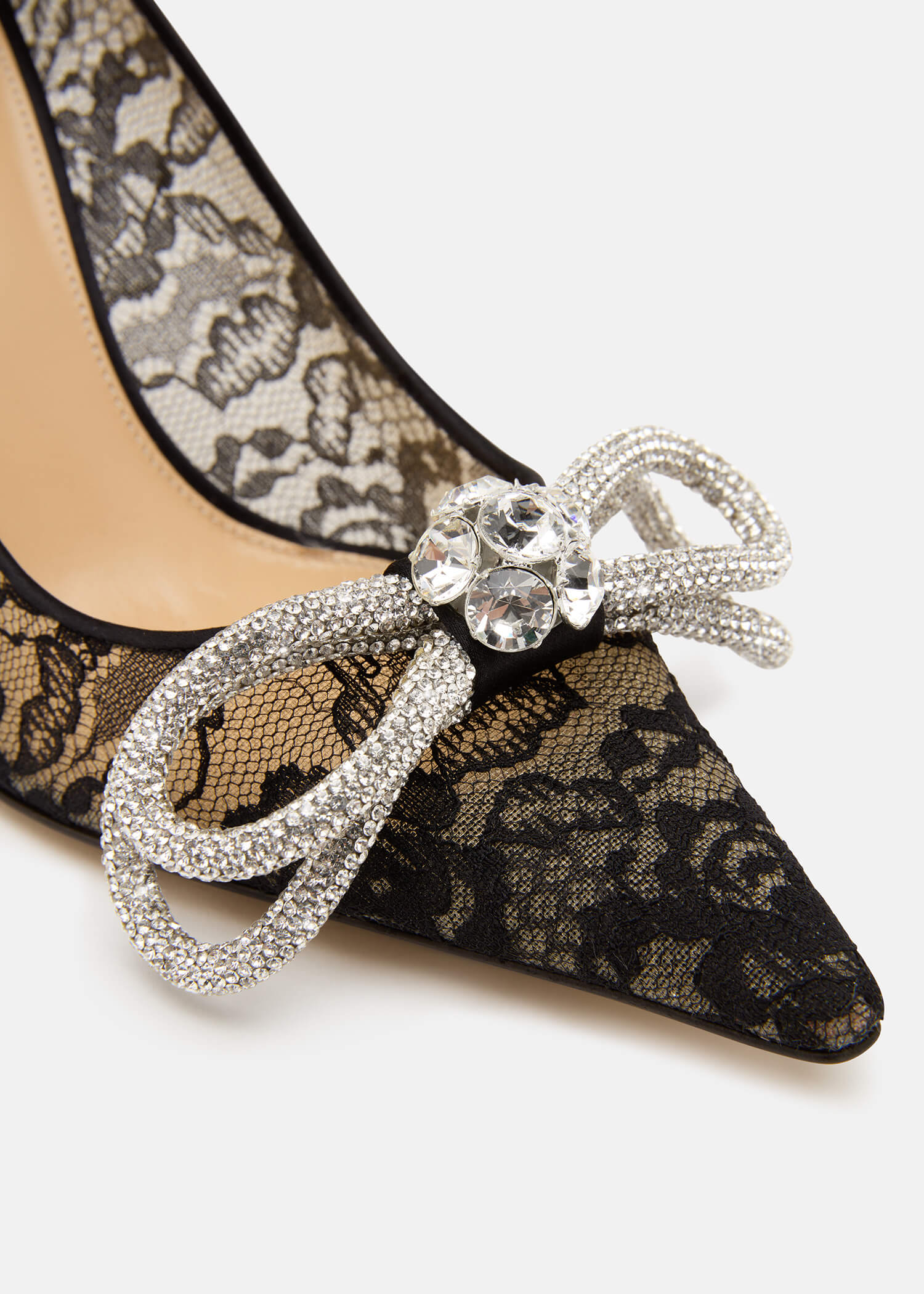 Double Bow Lace Pumps - Image 5