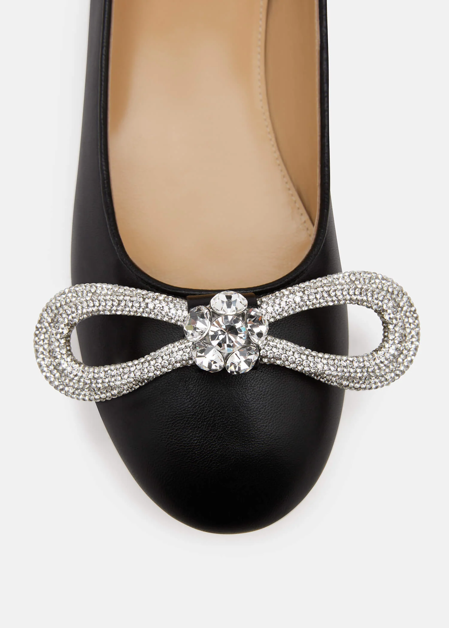 Double Bow Leather Flats - Image 5