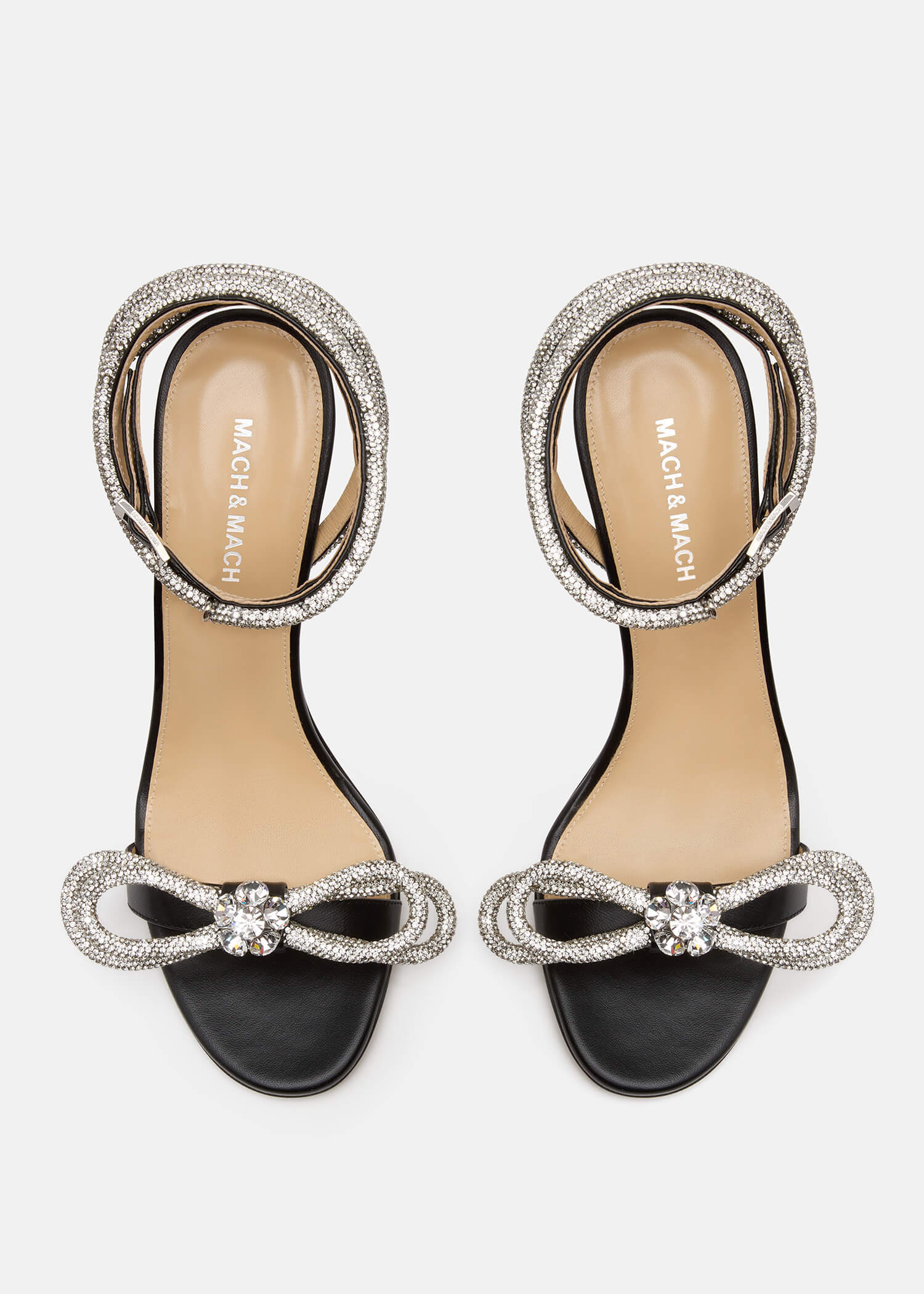 Double Bow Leather Sandals - Image 3