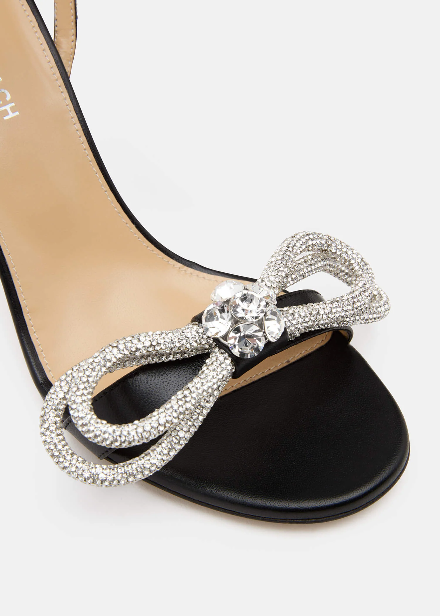 Double Bow Leather Sandals - Image 5