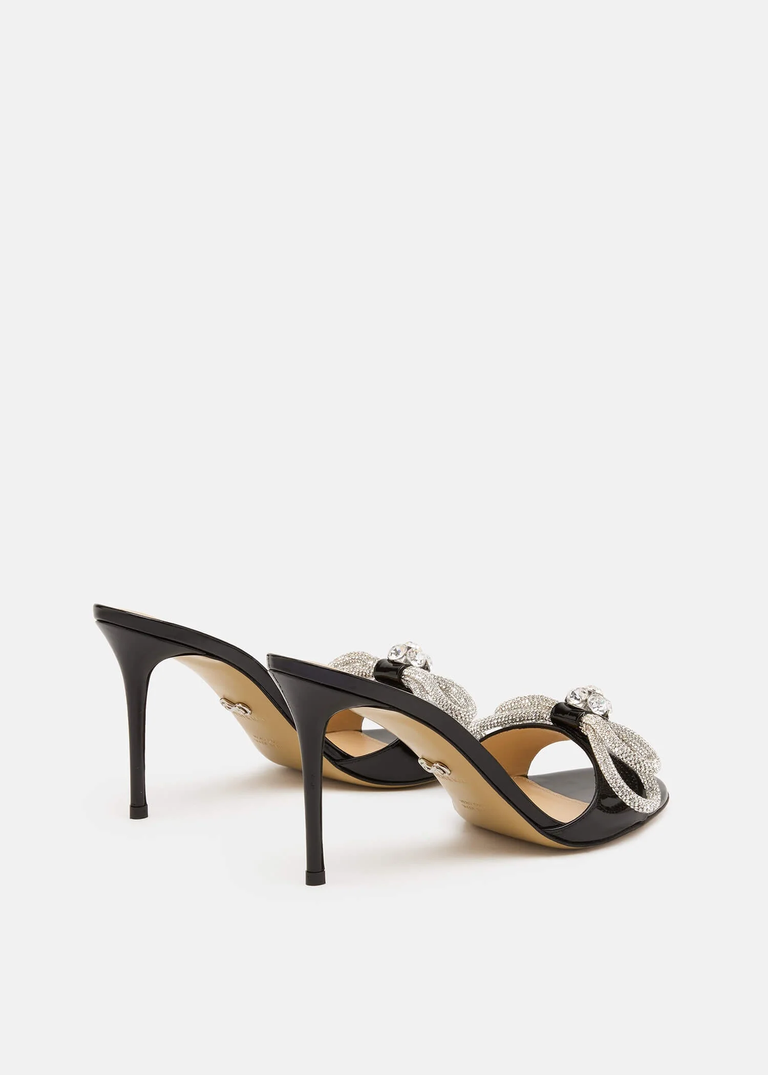 Double Bow Patent Mules - Image 4