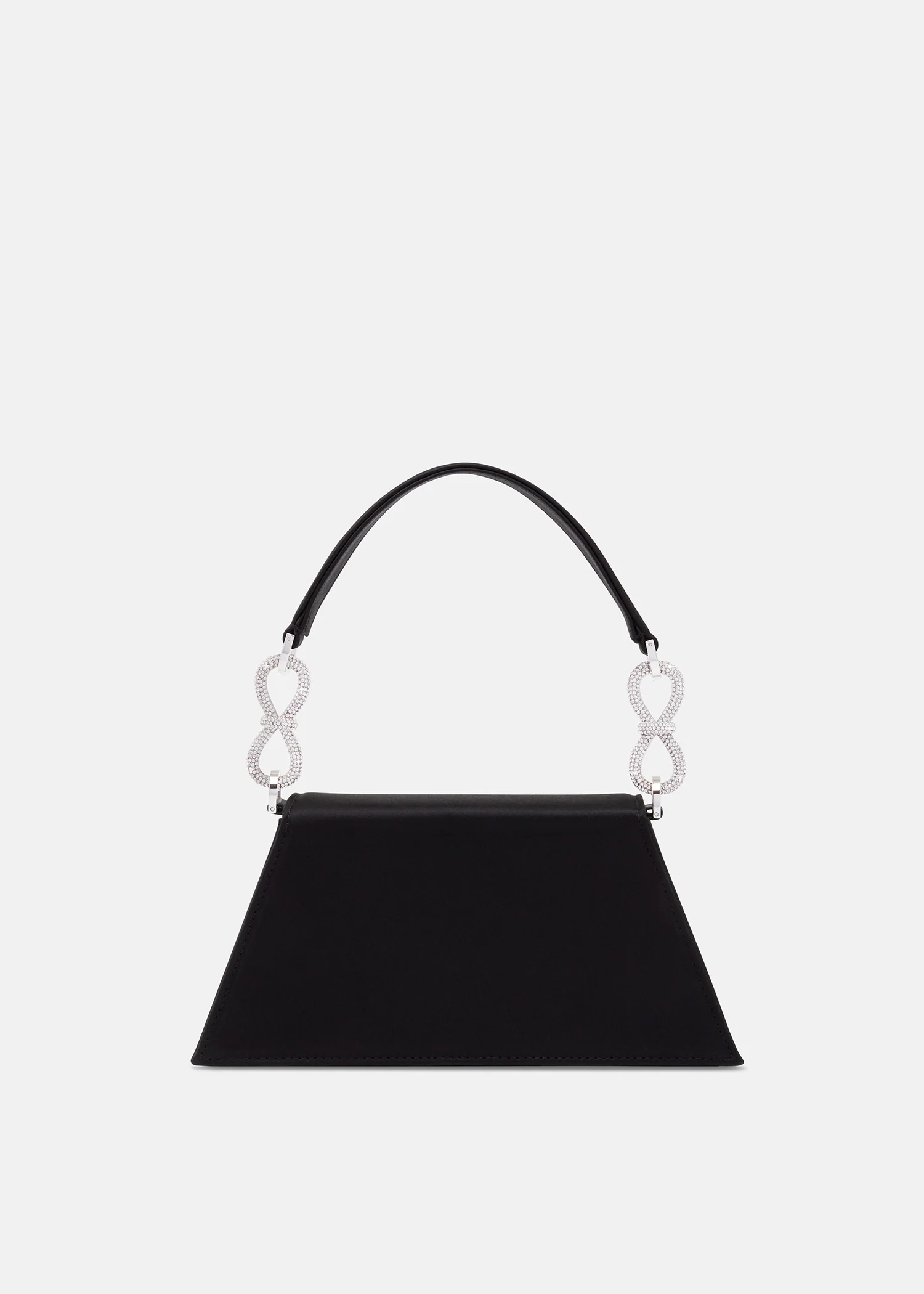 DOUBLE BOW SAMANTHA HANDBAG MEDIUM BLACK - Image 3