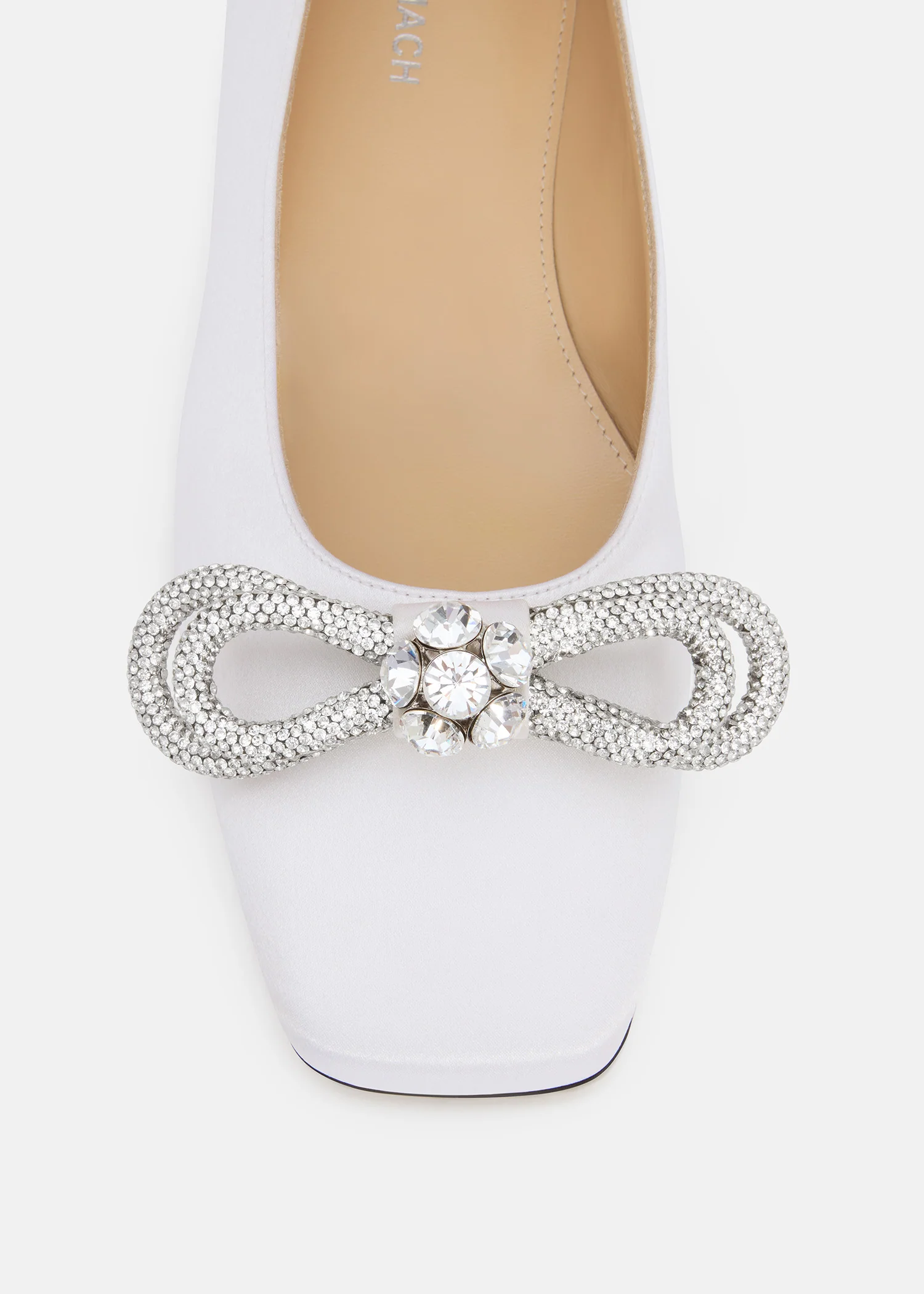 Double Bow Satin Flats - Image 5