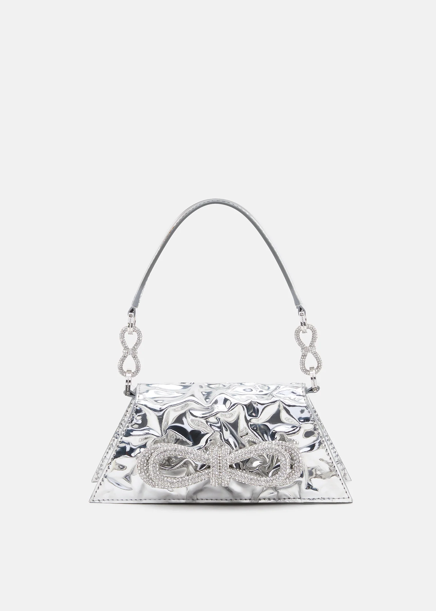 Double Bow Wrapped Samantha Handbag