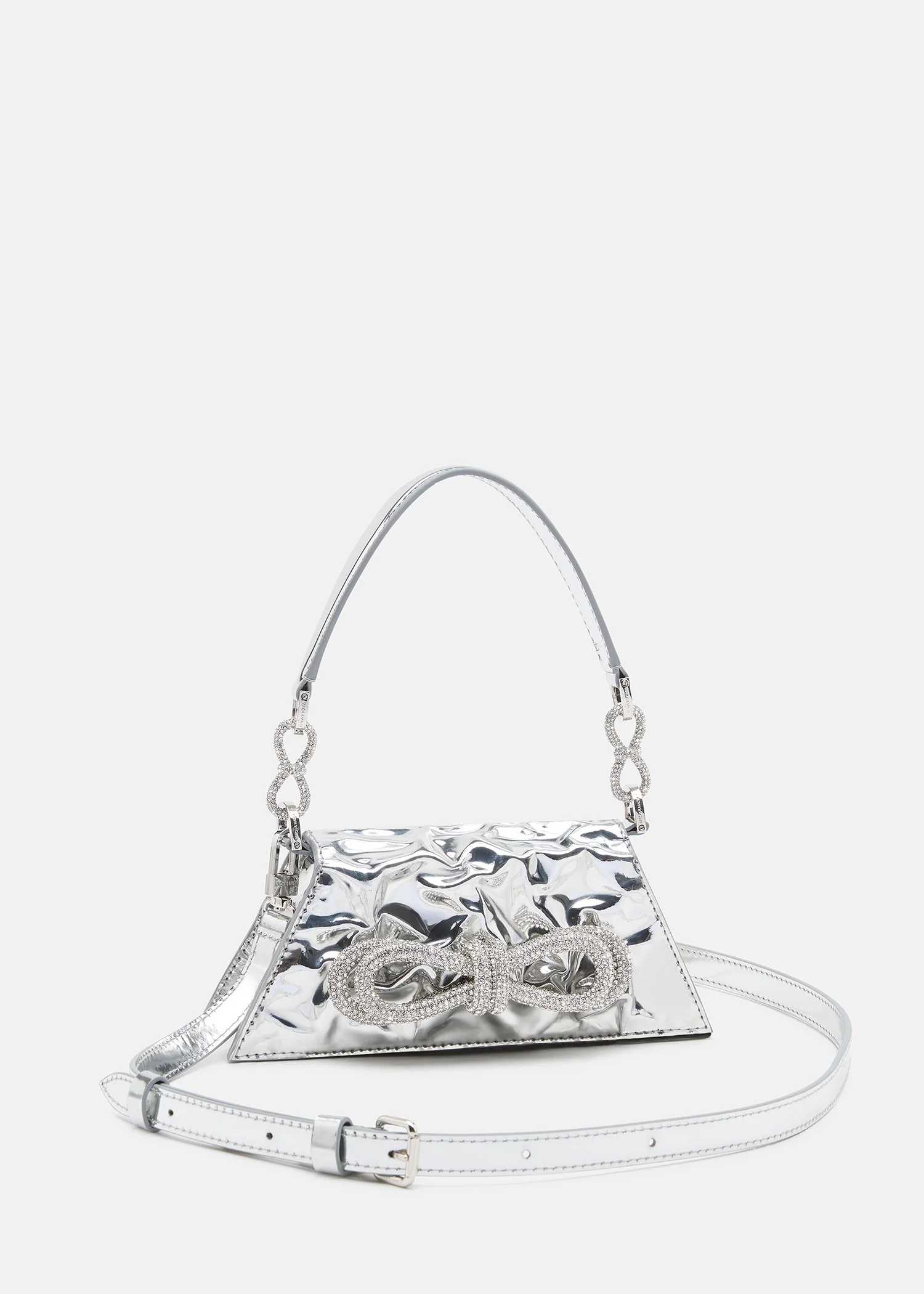 Double Bow Wrapped Samantha Handbag - Image 2