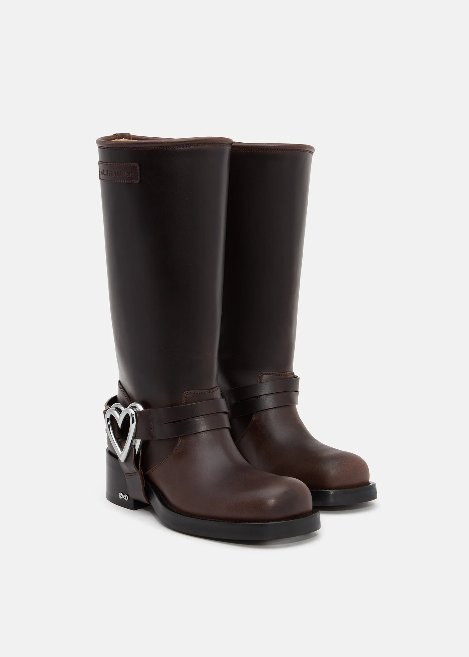 Double Heart Combat Boots - Image 2