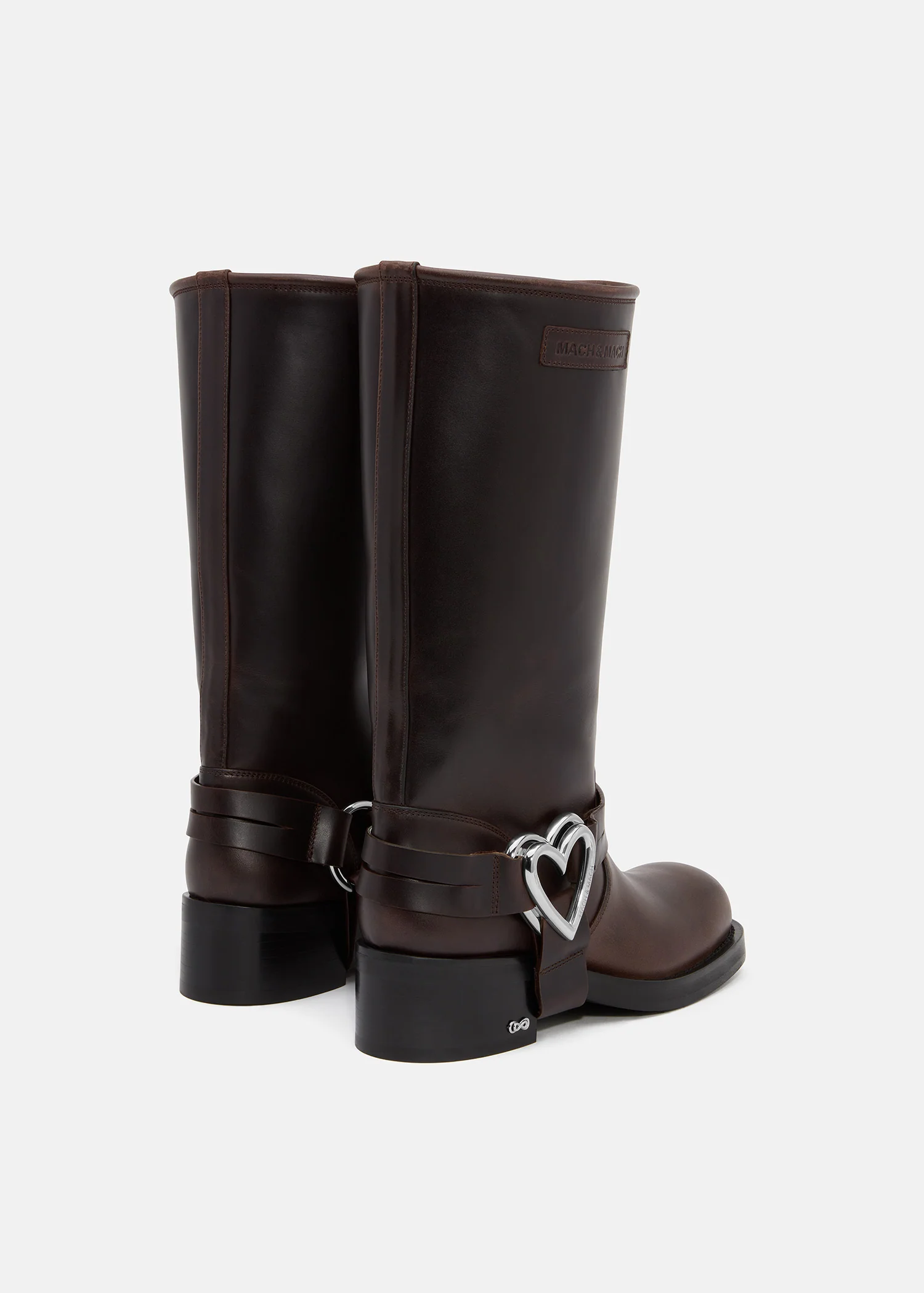 Double Heart Combat Boots - Image 4
