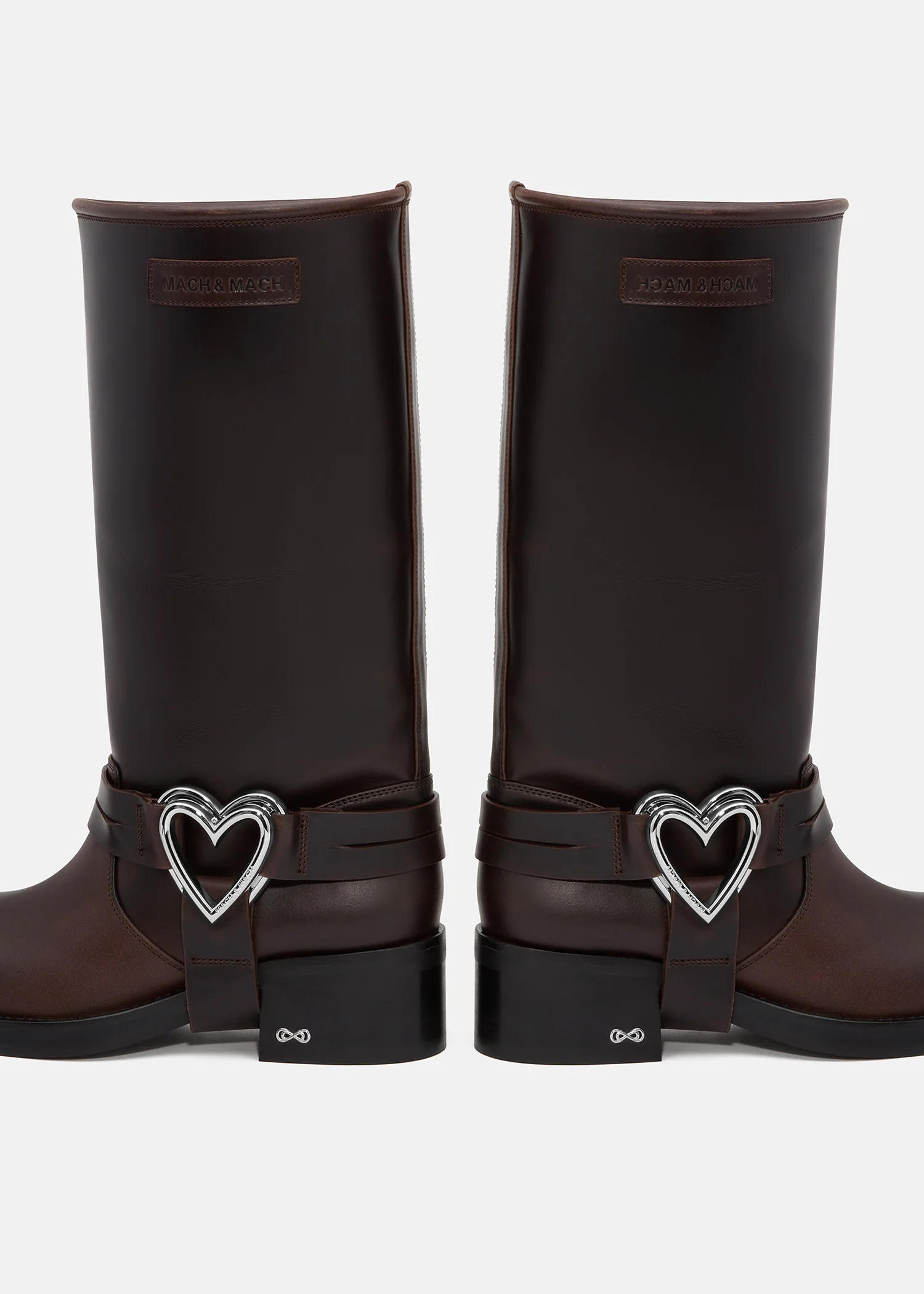 Double Heart Combat Boots - Image 5