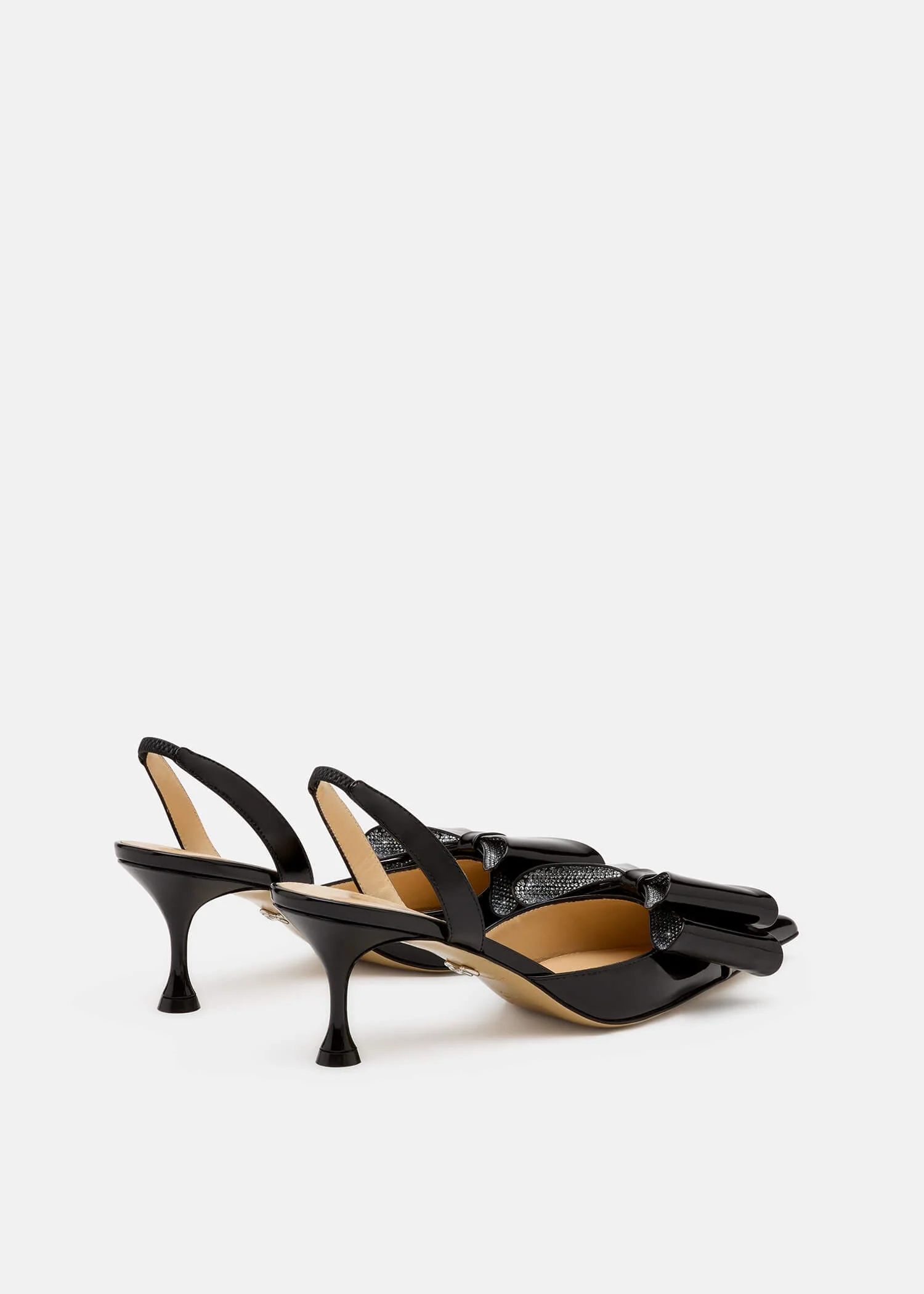 Le Cadeau Patent Slingbacks - Image 4