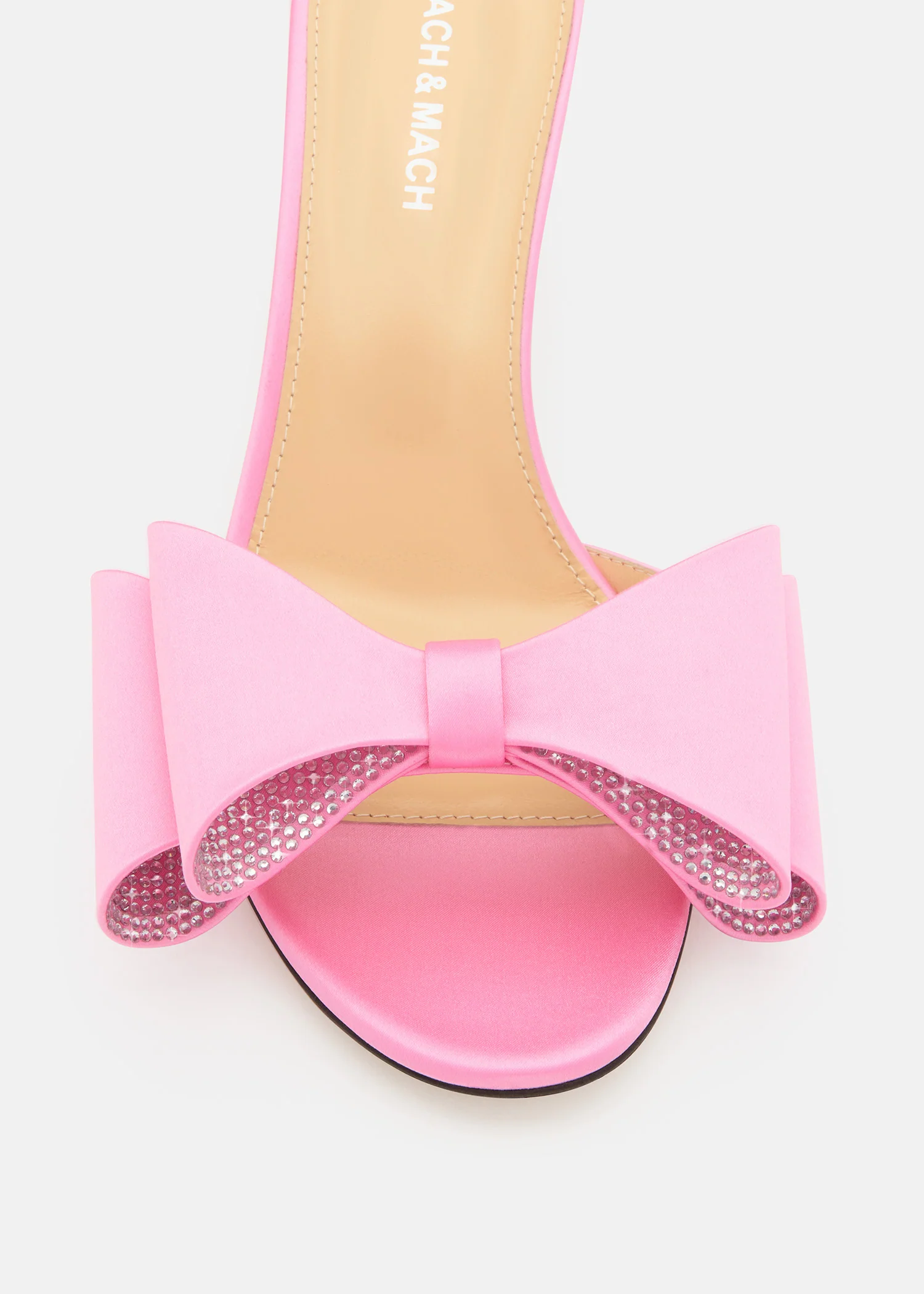 Le Cadeau Satin Kitten Heel Mules - Image 5