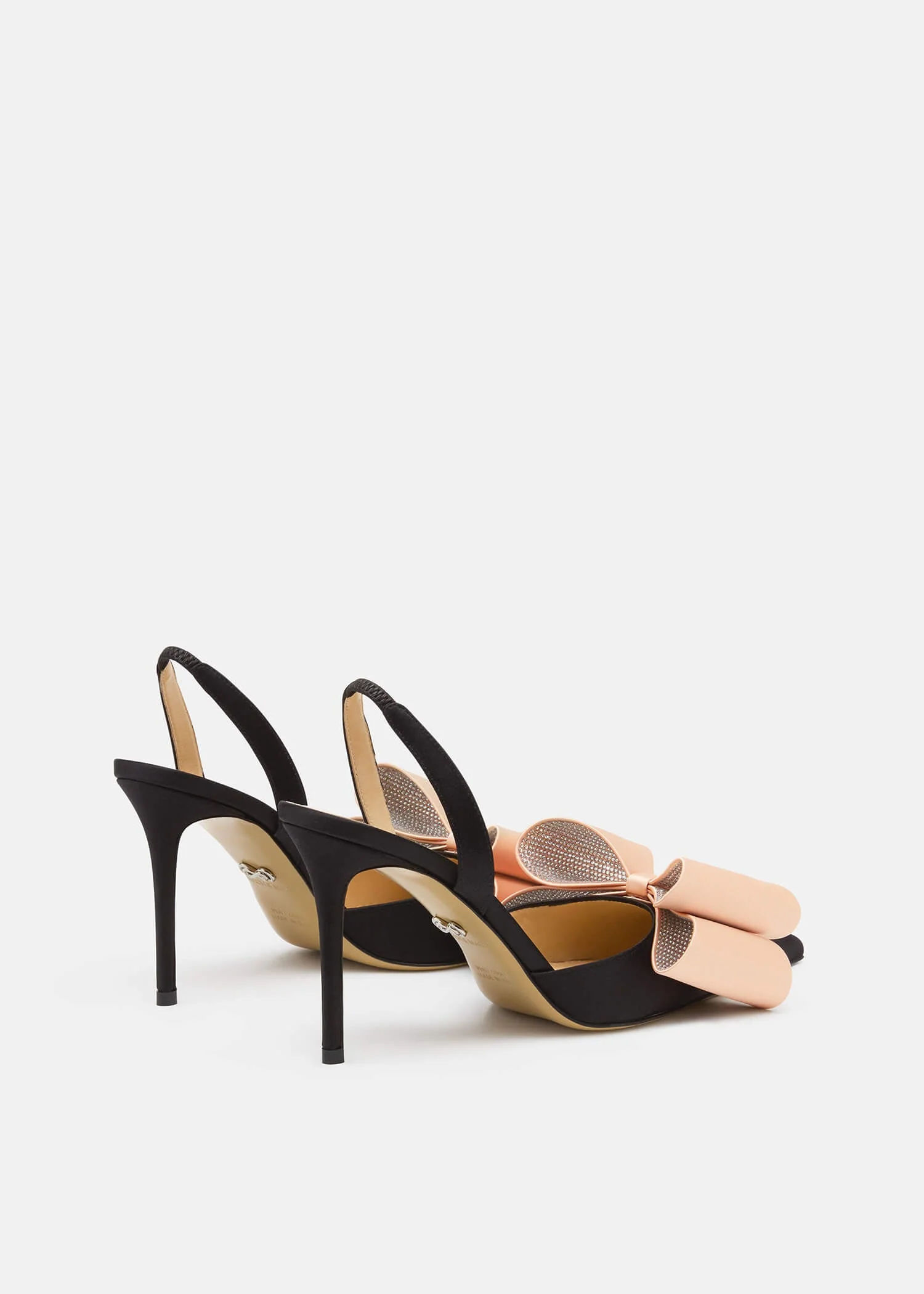 Le Cadeau Satin Slingbacks - Image 4