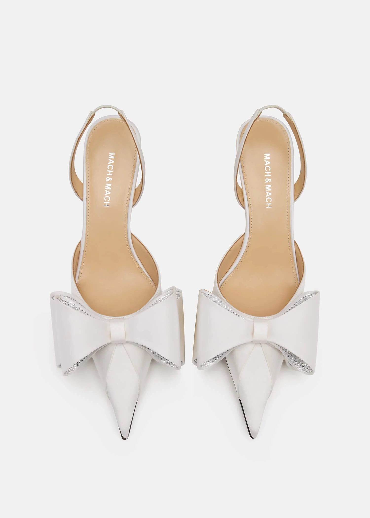 Le Cadeau Satin Slingbacks - Image 6