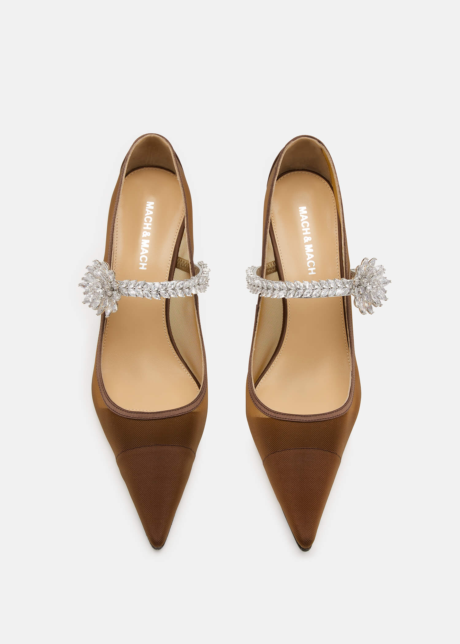 Lotus Flower Mesh Pumps - Image 3