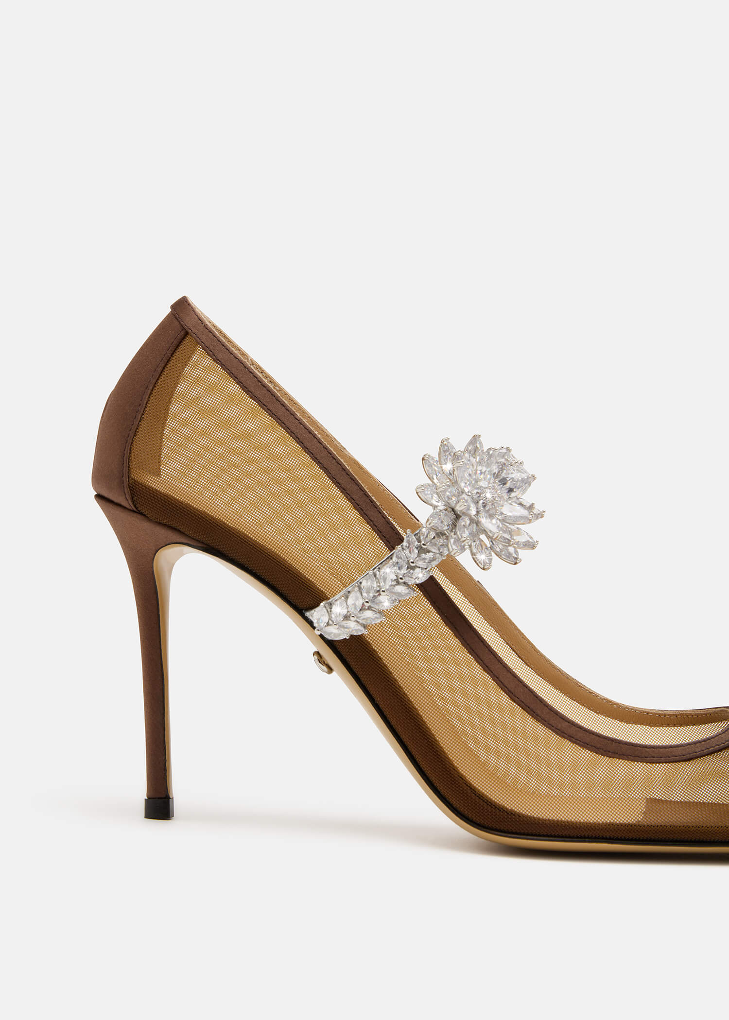 Lotus Flower Mesh Pumps - Image 5