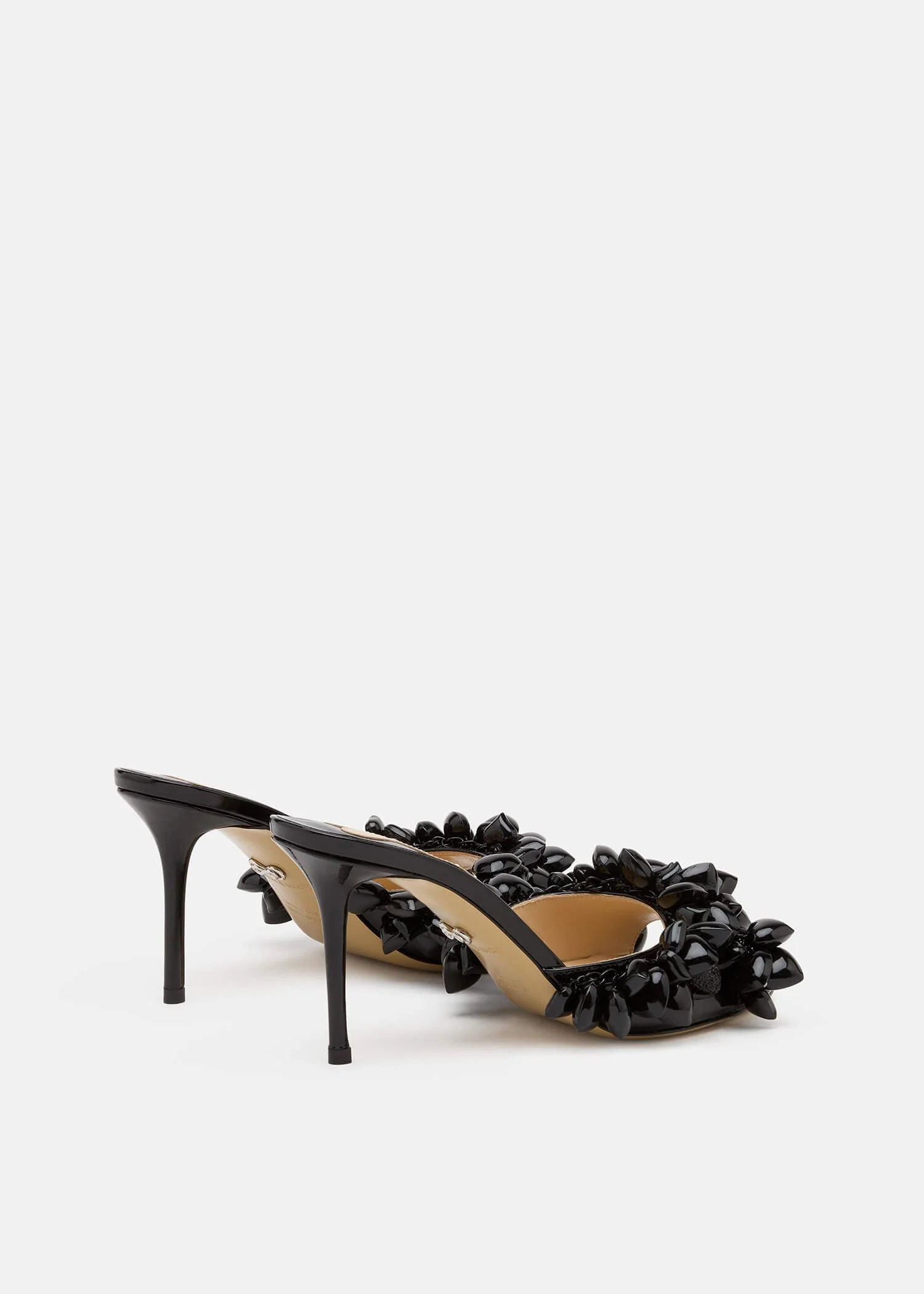 Puffy Heart Patent Mules - Image 4