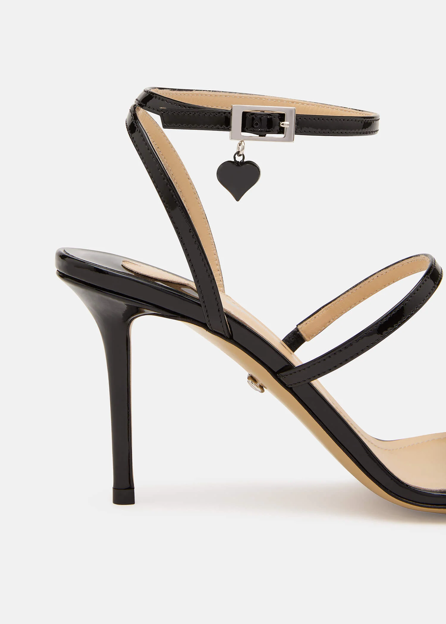 Puffy Heart Patent Sandals - Image 5