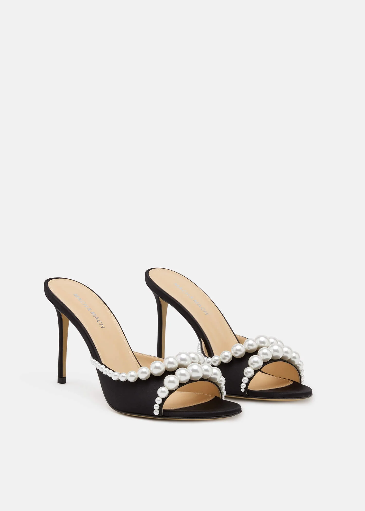 Sirene Satin Mules - Image 2