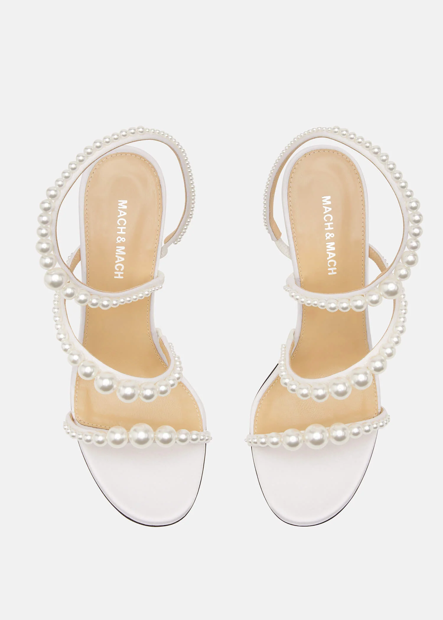 Sirene Satin Sandals - Image 3