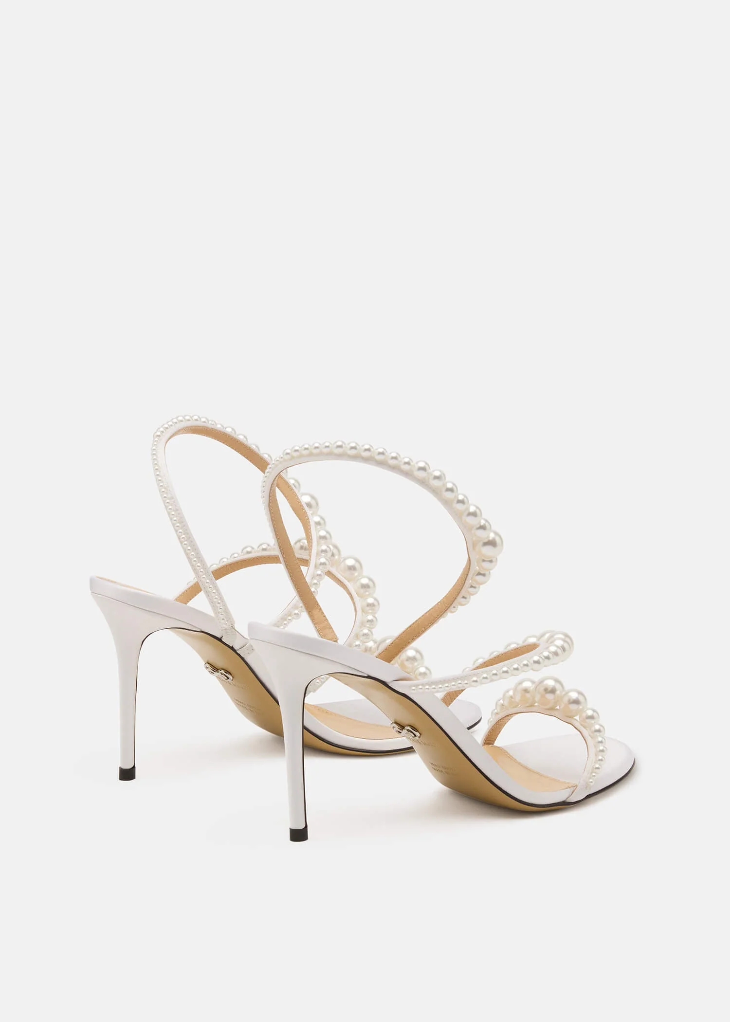 Sirene Satin Sandals - Image 4